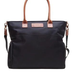 Sarah Wells Breast Pump Bag With Leather Straps (Like New)